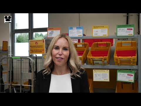 Zustellstützpunkt der DHL in Wipperfürth - YouTube
