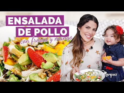 Video: Ensalada De Frutas Con Pollo