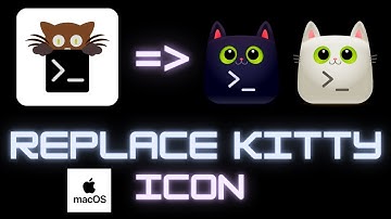 Replace Kitty Terminal Icon MacOS