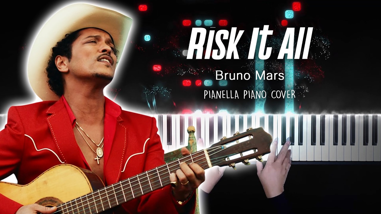 Bruno Mars - Risk It All | Piano Cover by Pianella Piano