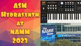 ASM Hydrasynth at NAMM 2023