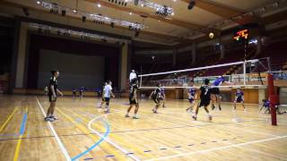成大男排VS台北大學片段18在104UVL決賽1050326