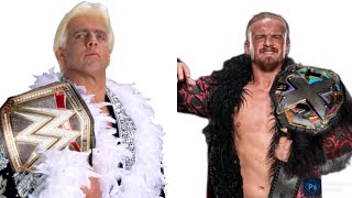 WWE 2K22: Ric Flair vs. Ilja Dragunov - World Championship Unification Match