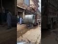 Unloading steel coil is not a easy job