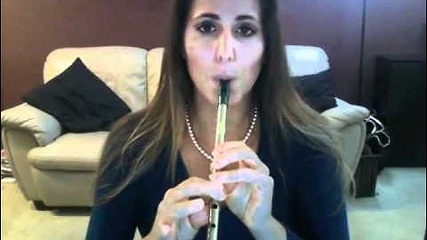 How to play Lord of the Rings Concerning Hobbits - tin﻿ whistle