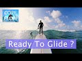 Sup surfing long glides on the sic bayonet downwind race sup