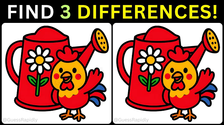✨Can You Spot Three Sneaky Differences?🌟【#421 Brain Game Challenge Find 3 Differences】
