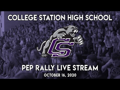 College Station High School Pep Rally - Oct. 16th, 2020