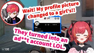 During the live stream, CPT gets their Twitter account hacked【Tsuna,Uruha,Ramune,BobSappAim,Cpt】