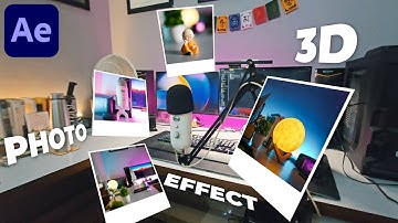 3D-fotocamera-effect in After Effects - After Effects-zelfstudie | Zwevend effect - Geen plug-ins