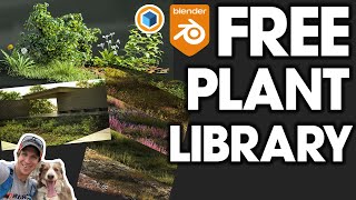 The BEST Free Plant Library and Scattering Tool for Blender?