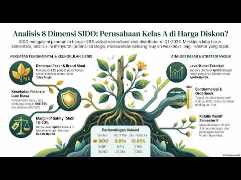 Bedah Saham SIDO 2026 | Fundamental, Bandar, Teknikal & Nilai Intrinsik