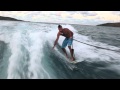 Wally Tender Wake Surfing Fail