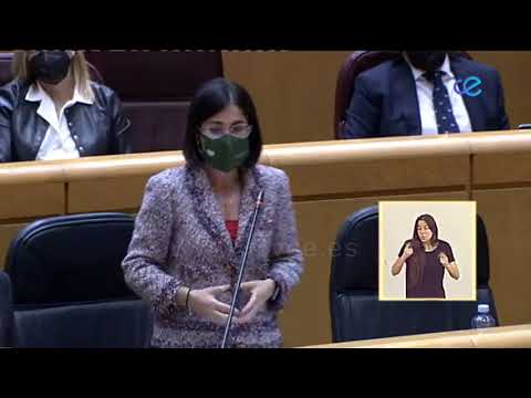 La Ministra de Sanidad recalca la intención es conseguir la vacunación del 70% de la población antes del verano