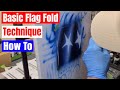 Basic Airbrush Flag Fold Technique - How To
