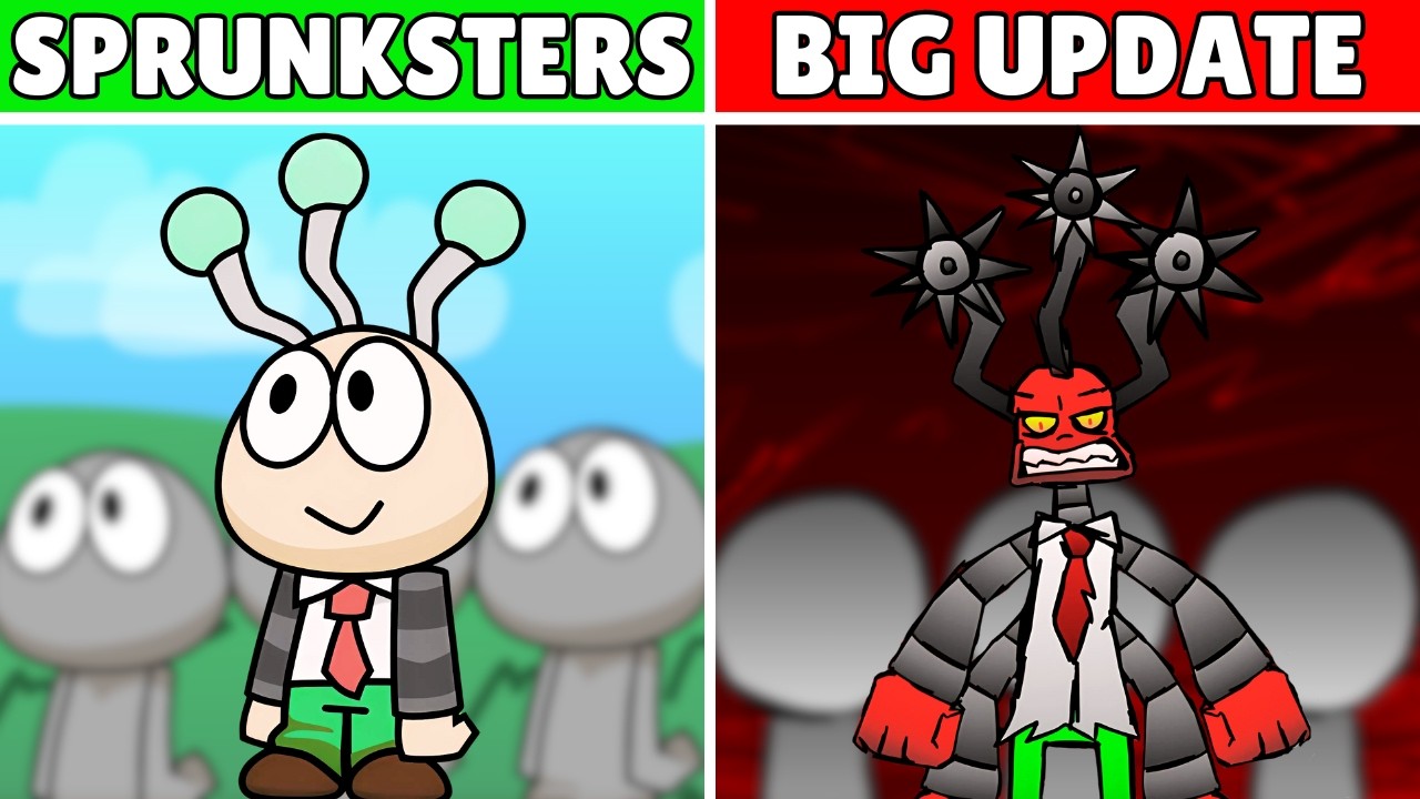 Incredibox Sprunki SPRUNKSTERS - NEW OC UPDATE!