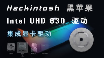 黑苹果Intel 核显如何驱动 i5-9600k, Intel UHD Graphics 630，核显加速