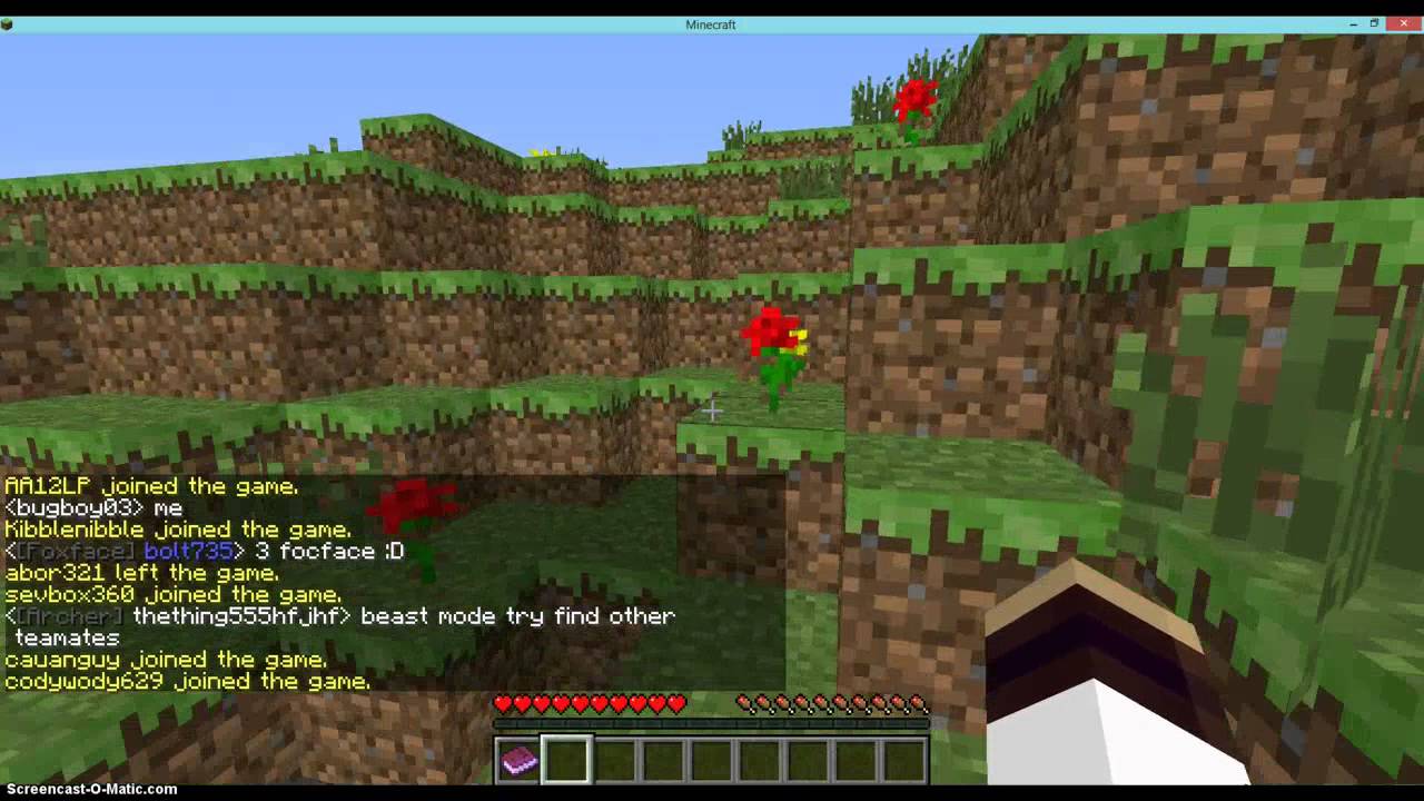 Minecraft Survival Games fail!