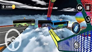 🚌🚌Bus Simulator Stunt: Bus Game - Bus Mega Ramp Racing - Impossible Track: Bus Driving - Cars Marvel screenshot 3