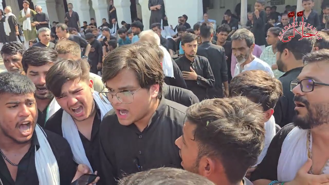 INDIAN AZADARI || JAB MUJHE AAP KE QATIL NE MARA BABA || JALALI || 10 MOHARRAM 17|07|2024