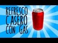 Cómo hacer un refresco con gas casero (Experimentos Caseros)