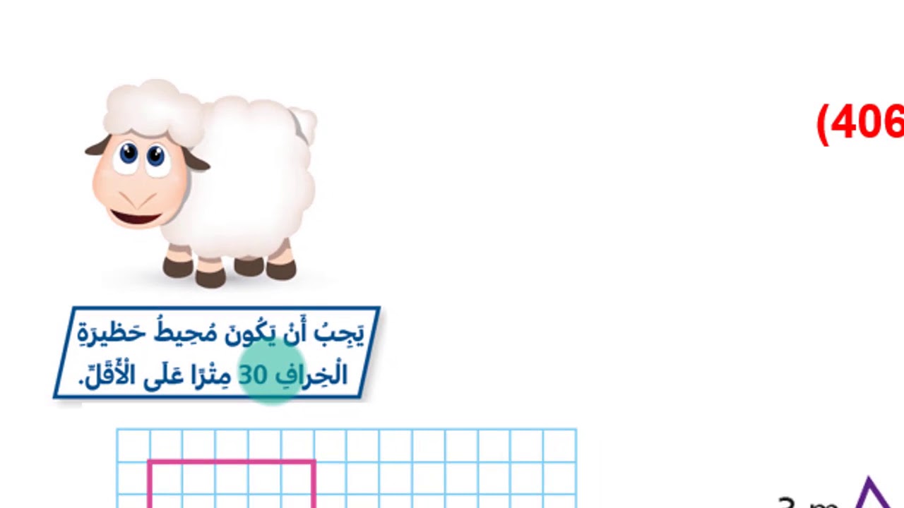 الصف الثالث   الرياضيات   فهم المحيط 1