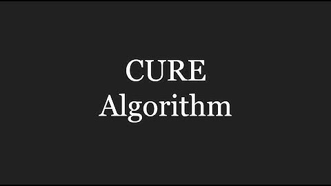 CURE algorithm | big data analytics