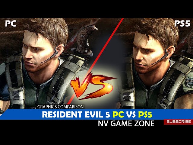 Resident Evil 5 2009 PC Version Vs 2016 Reveal Trailer: Graphics Comparison  Shows No Difference