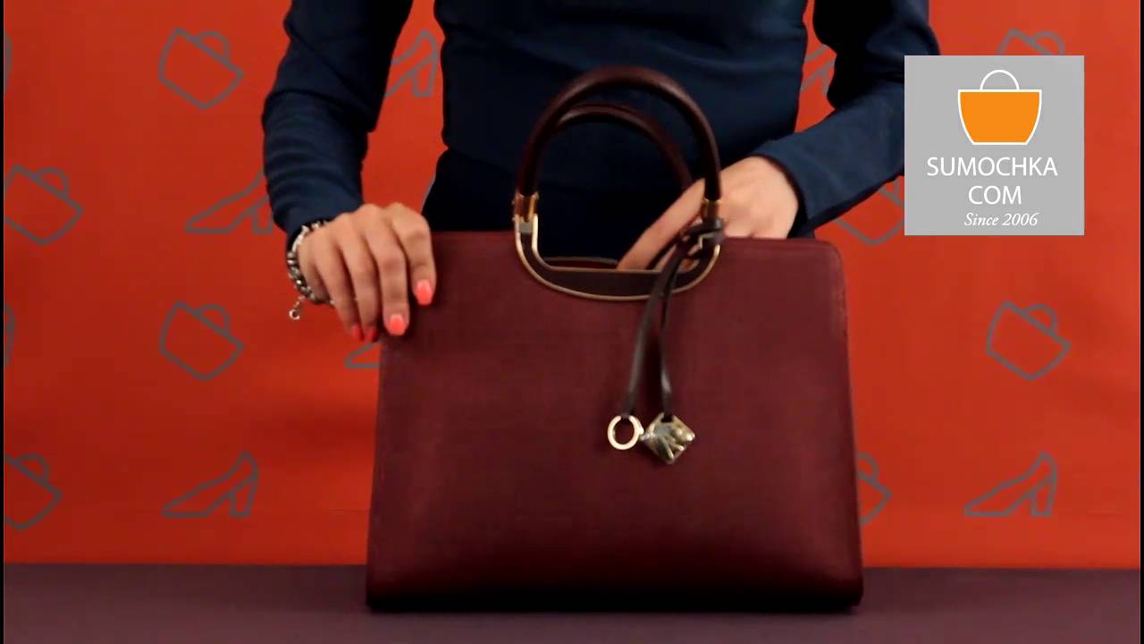 Классическая сумка Alessandro Beato 177-1229/3667 wine