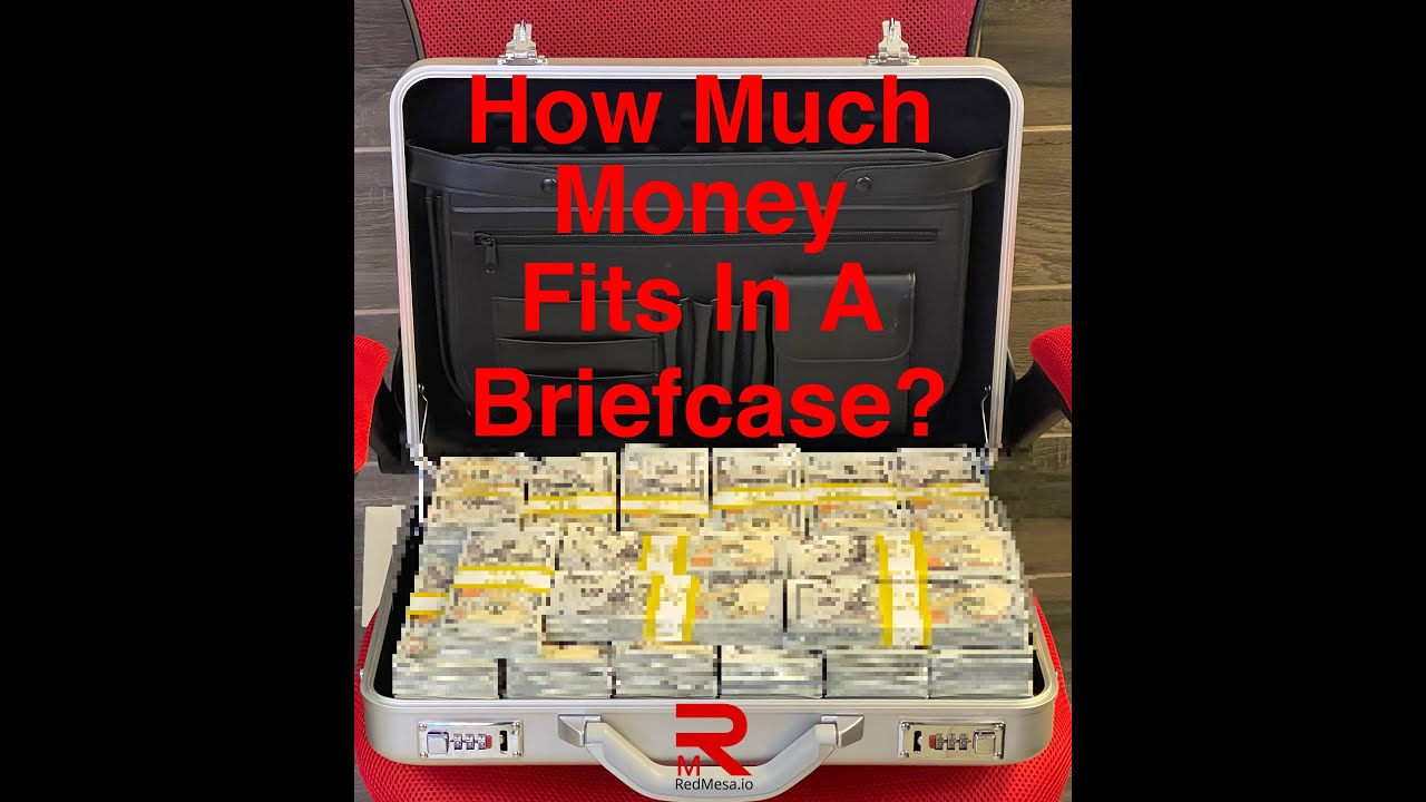 How much money will fit in a briefcase? - Quora