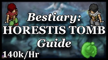 HORESTIS TOMB - Best Places For Charm Points - Bestiary Guide! [TIBIA]