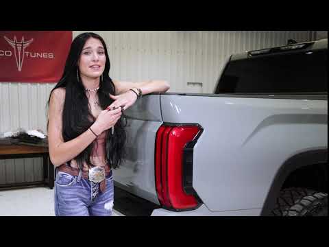 2022+ Tundra CrewMax / Double Cab: remove the rear taillight