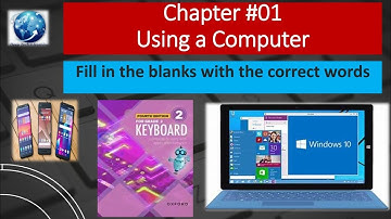 Class 2 Chapter 01"Using a Computer"Fill in the Blanks #Keyboard series Fourth Edition by oup