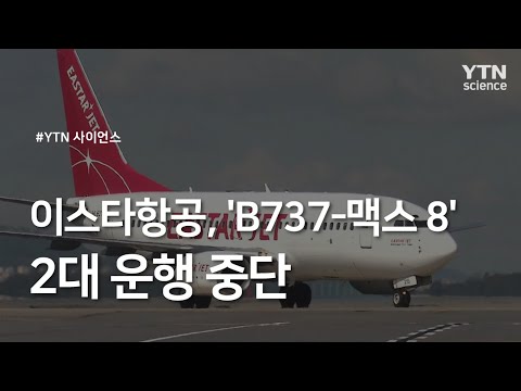 이스타항공, 'B737-맥스 8' 2대 운행 중단 / YTN 사이언스