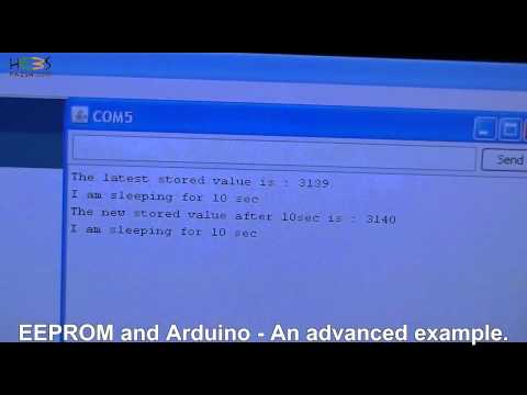 Arduino and EEPROM
