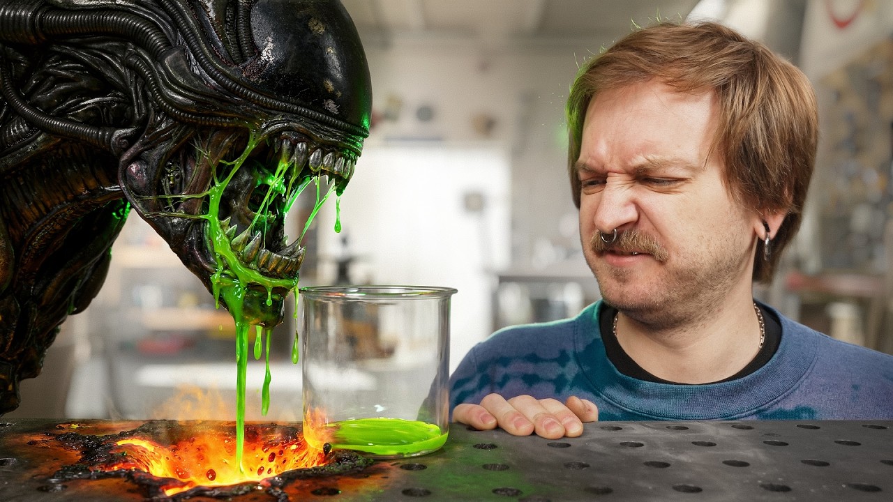 КАКАЯ КИСЛОТА СДЕЛАЕТ ДЫРУ КАК В КИНО?