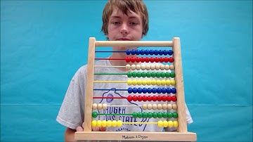 How to use a 100 bead abacus-Triple Digit Example 1