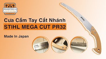 CHI TIẾT CƯA CẦM TAY CẮT NHÁNH STIHL MEGA CUT PR32