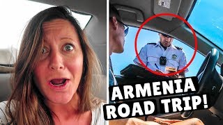 2 DAYS IN ARMENIA | What Else Will Go Wrong? Police Ticket & Closed Roads