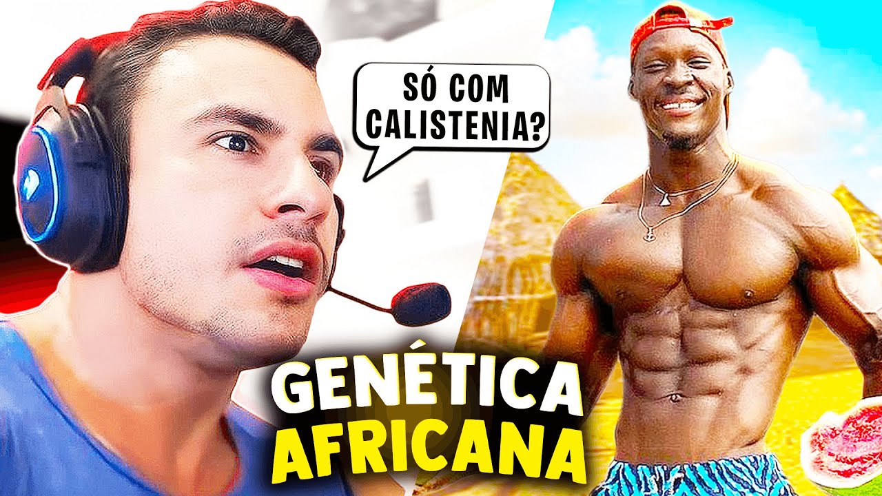 SUPER XANDÃO REAGINDO - O PODER DA ABSURDA GENÉTICA AFRICANA