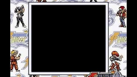 Game Boy KOF95 - Iori Yagami vs. Yuri Sakazaki