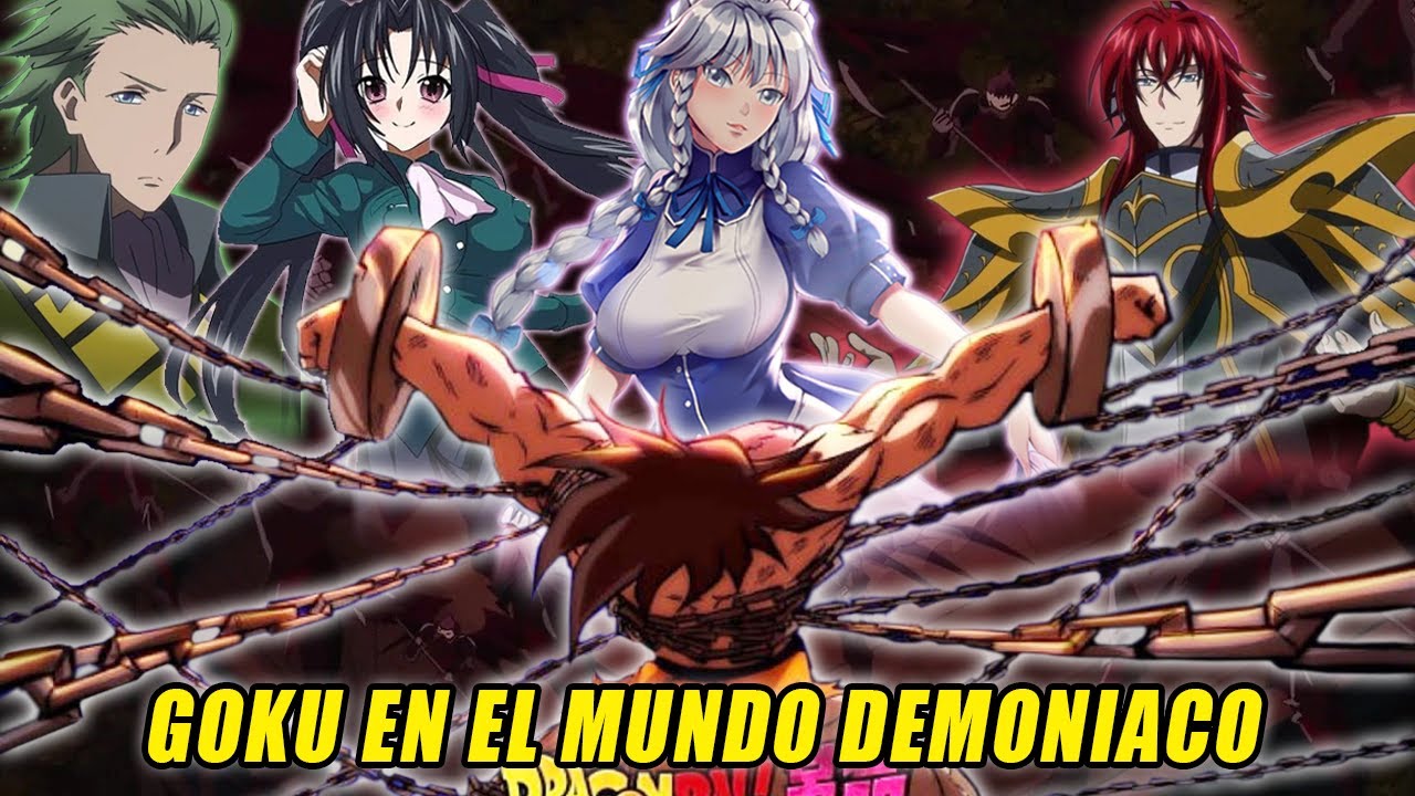 Destinado a la grandeza - Goku en high school DxD / Pelicula Completa