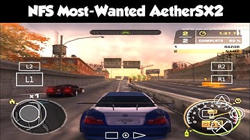 New PS2 Emulator for Android AetherSX2 Alpha - Test NFS Most Wanted on Poco F1