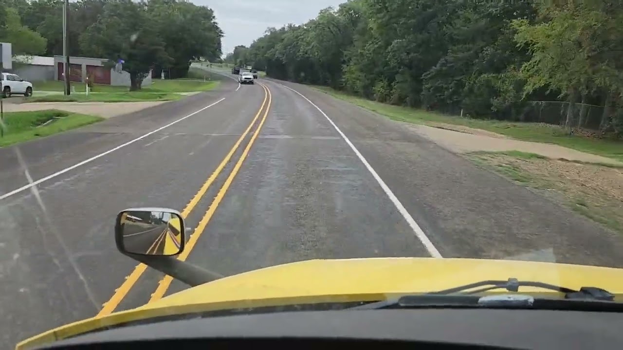 Texas Backroads: Yantis to Quitman via TX 154 and crossing Lake Fork