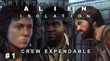 Alien Isolation: Crew Expendable gameplay 1