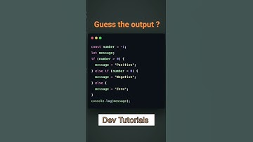 JavaScript interview question. Guess the output.