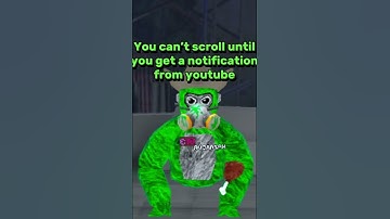 You can’t scroll until you get a notification #shorts #subscribe @ShrimpStudiosOfficial @TheMicrowavedCheese