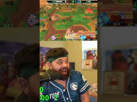 I GOT THE PACIFIST KO IN SMASH BROS 😭😭😭 #smashbros #hungrybox #jigglypuff #yoshi #hbox #sleep