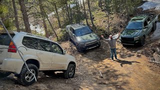 Hitting The Trails For The First Time This Year With A Rivian R1T, Frontier Pro-4X, & Lexus GX! by Out of Spec Overlanding 34,742 views 2 years ago 30 minutes