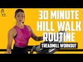 30 MIN HILL WALK Treadmill Workout | IBX Running